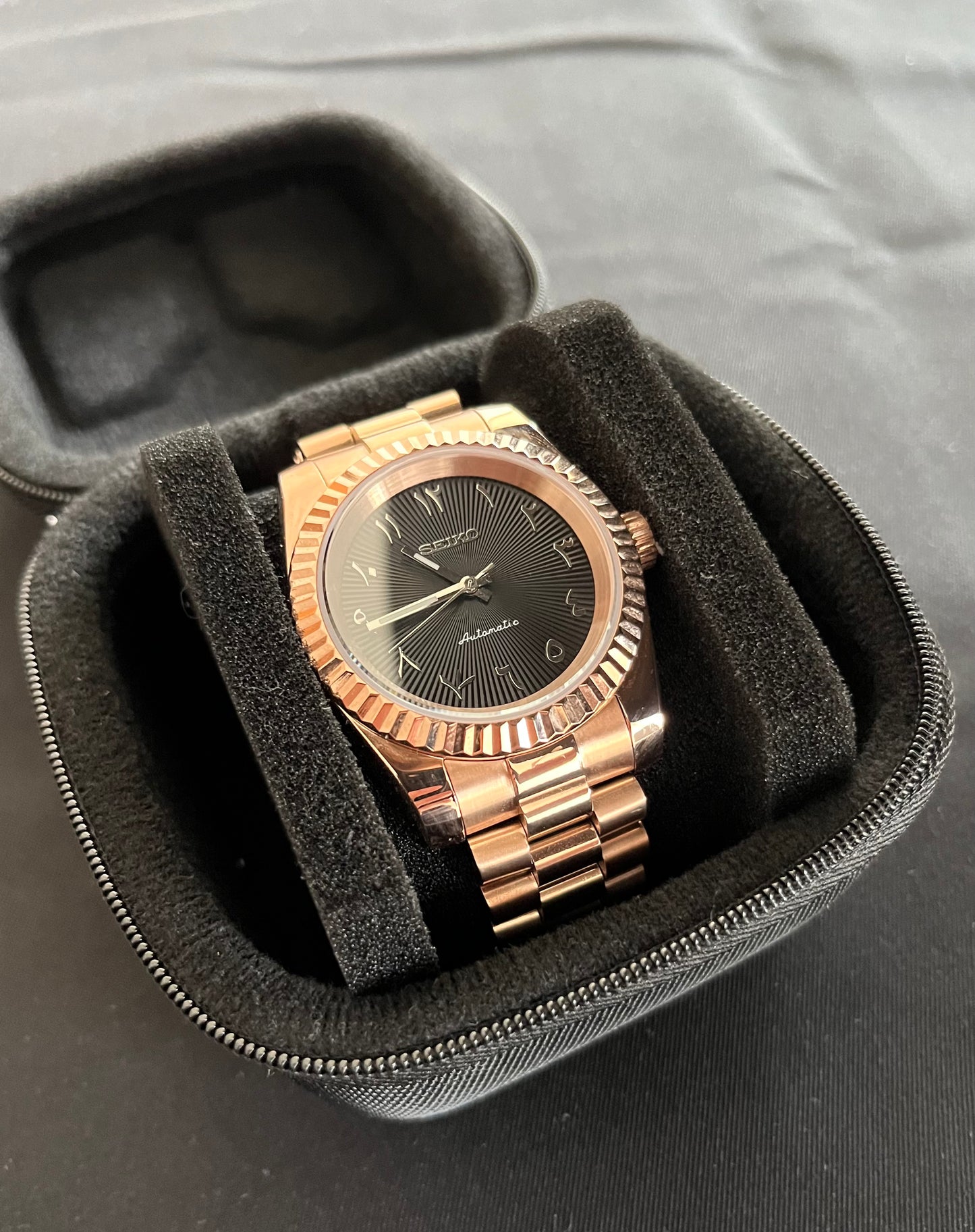 Datejust Rose Gold Arabic
