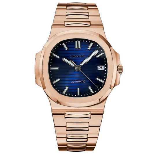 Nautilus Rose Gold Dark Blue Dial
