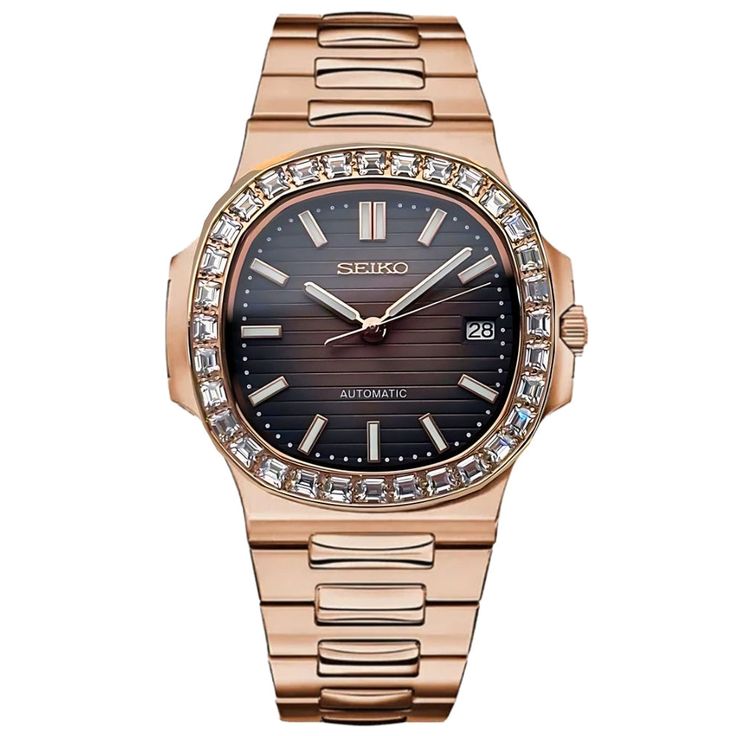 Nautilus Rose Gold Chocolate Diamond Edition