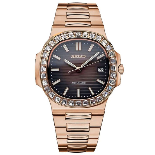 Nautilus Rose Gold Chocolate Diamond Edition
