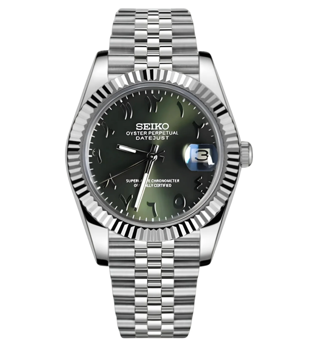 Datejust Olive Arabic